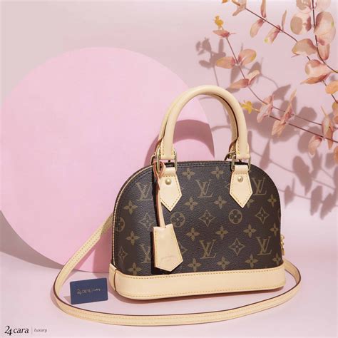 louis vuitton pink alma bag|Louis Vuitton Alma bb monogram.